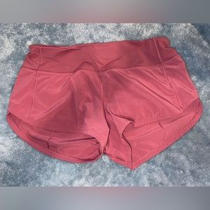 Lululemon Speed Up shorts, low rise (2.5 inch inseam)